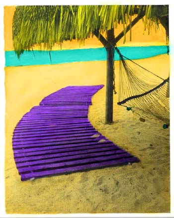 Boardwalk Hammock Mexico